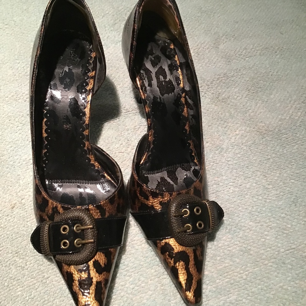 Leopard Heels